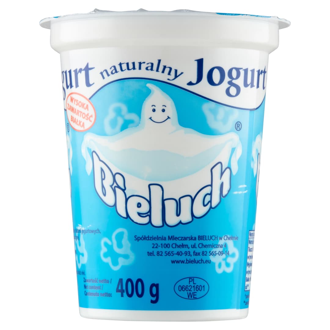 BIELUCH Jogurt naturalny. 9,98 zl/kg