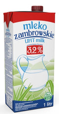 ZAMBROWSKIE Mleko UHT 3,2%. 3,99 zl/l