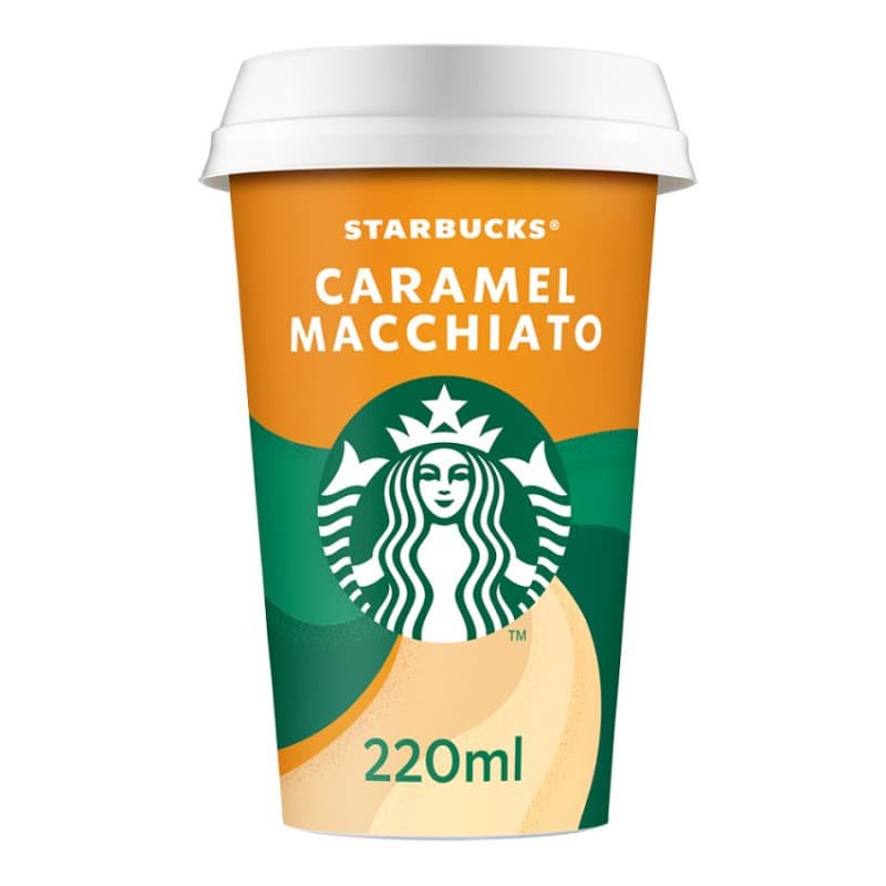 STARBUCKS Caramel Macchiato - mleczny napoj kawowy o smaku karmelowym. 37,68 zl/l