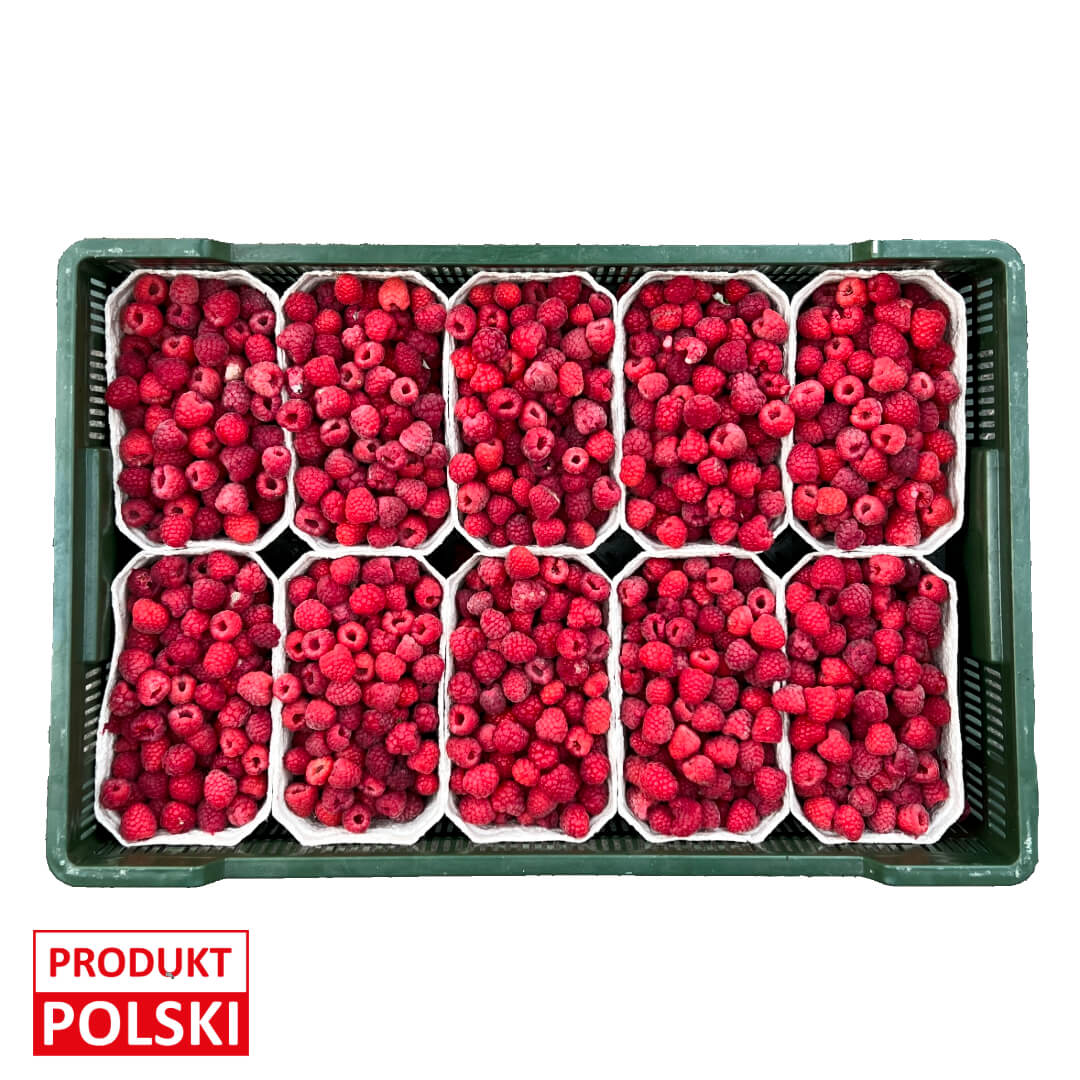 Maliny polskie - paczka 5kg. 36,00 zl/kg