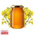 Miod rzepakowy. 49,00 zl/sloik